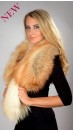 Golden Fire Fox Fur Collar